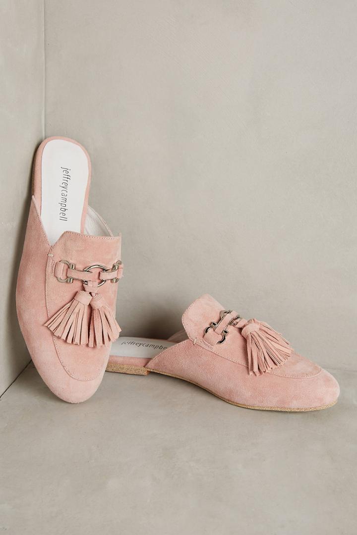 Jeffrey Campbell Kiltie Loafer Slides