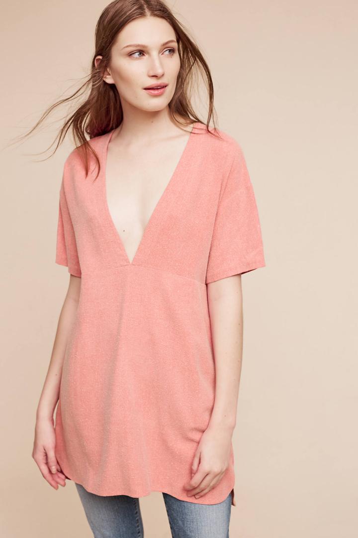 Anthropologie Silk Tourmaline Tunic