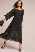 Akemi + Kin Meadow Flutter-sleeve Dress