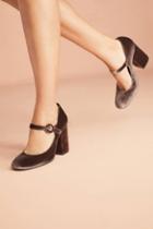 Lola Cruz Bibi Lou Velvet Heels