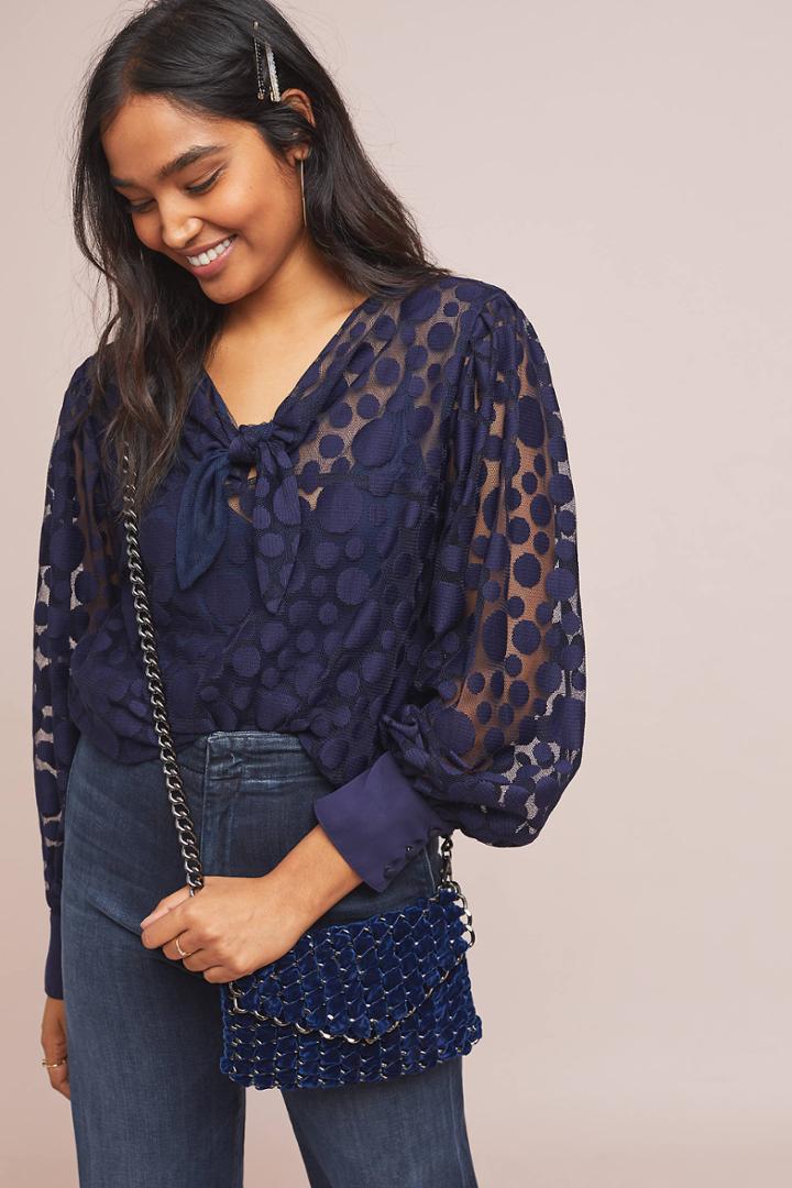 Eva Franco Riley Neck-tie Top