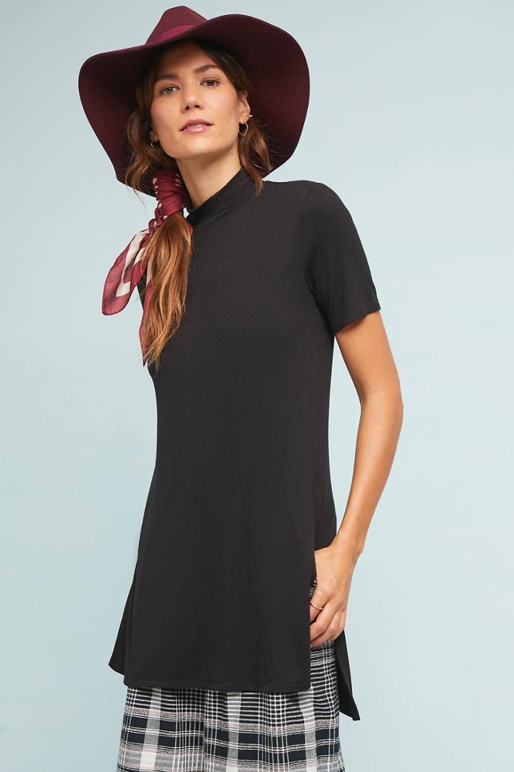 Bordeaux Berwick Ribbed Tunic