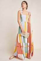 Dolan Left Coast Sunny Striped Maxi Dress