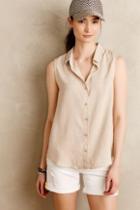 Cloth & Stone Sandwashed Sleeveless Buttondown