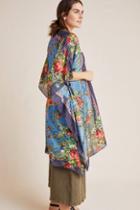 Anthropologie Baroque Blooms Kimono