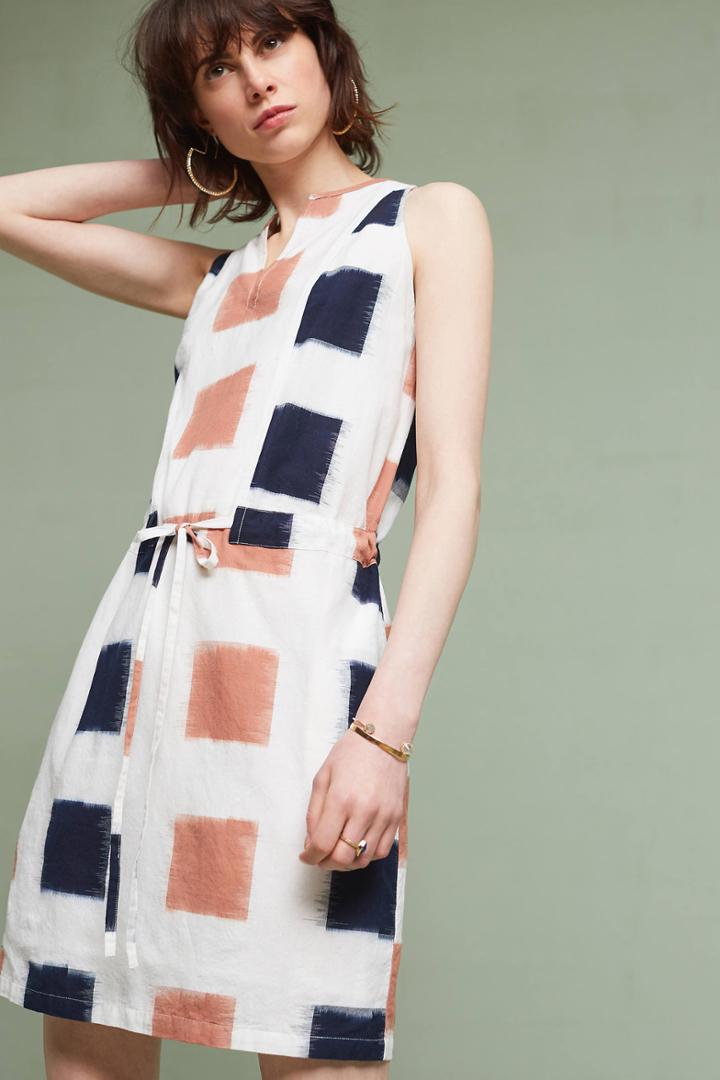 The Odells Yarn-dyed Henley Shirtdress