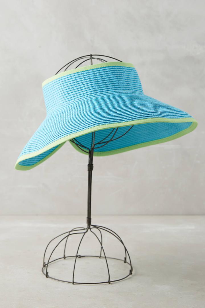 Anthropologie Aqua Visor