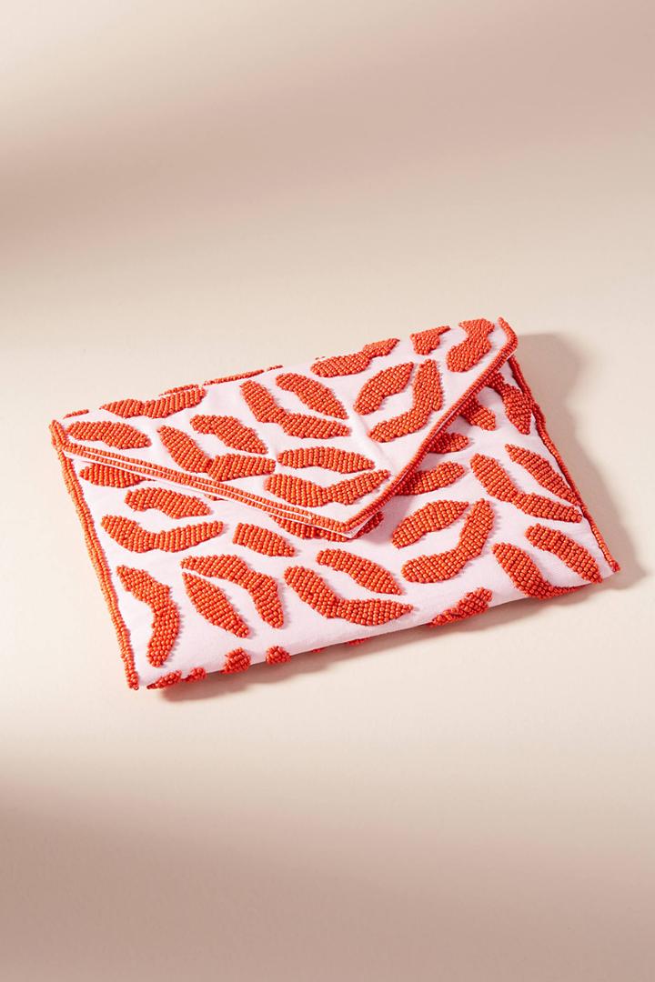 St. Xavier Embroidered Smooch Clutch