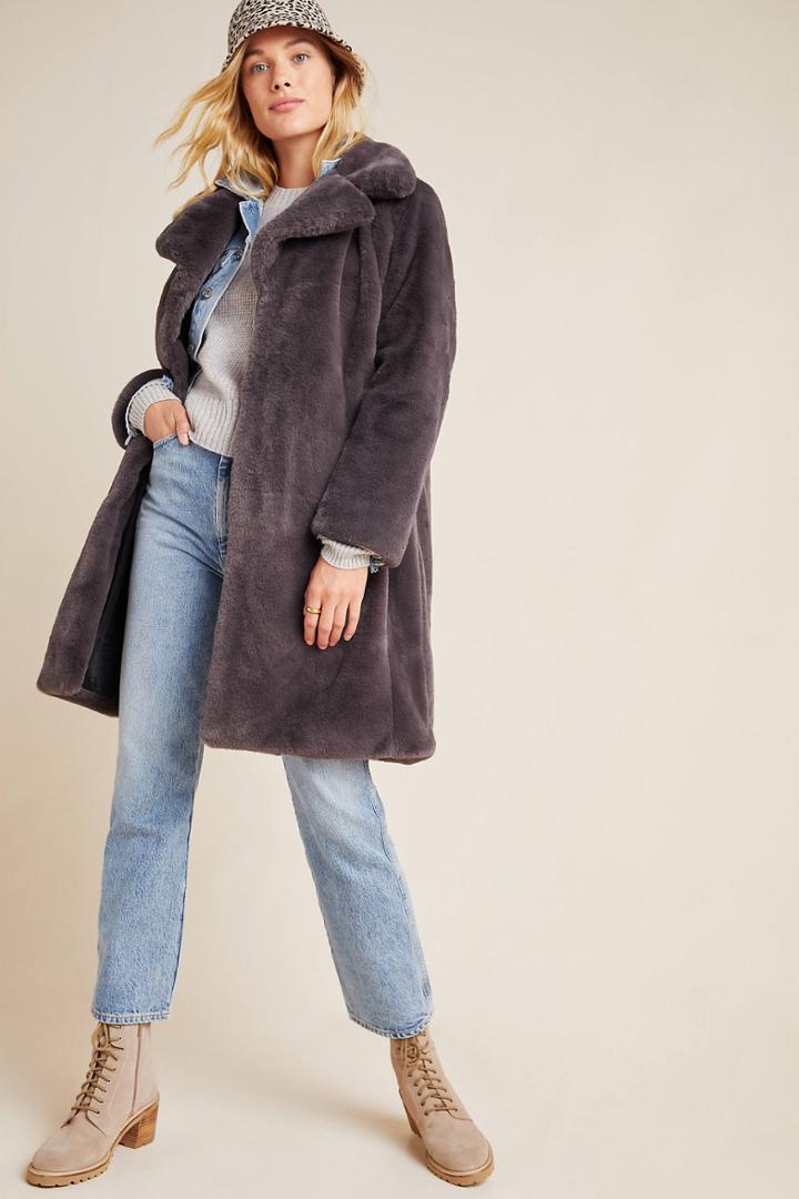 Bagatelle Remsen Faux Fur Coat
