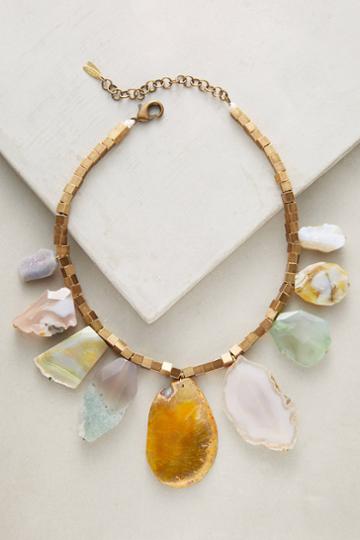 Mimi Scholer Barcelona Agate Statement Necklace