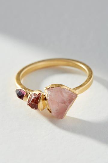 Dani Barbe Raw Morganite Cocktail Ring
