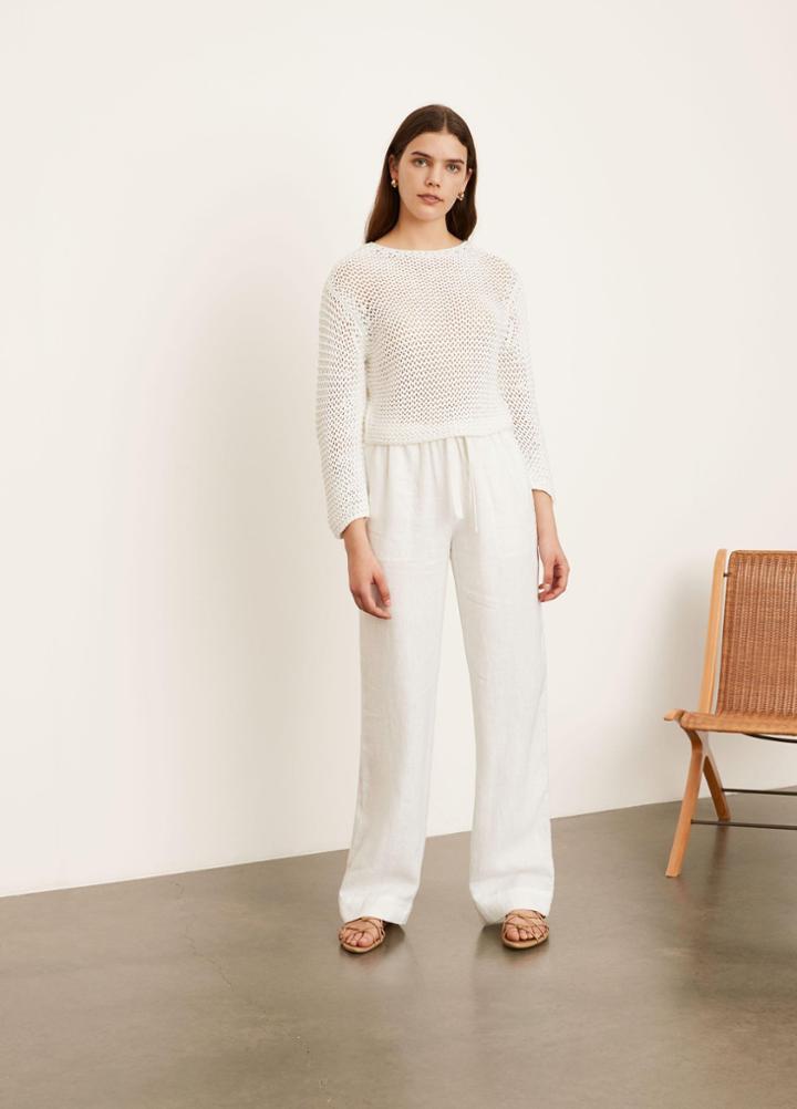 Vince Tie Front Pull On Pant