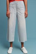 Pilcro Railroad Cropped Wide-legs