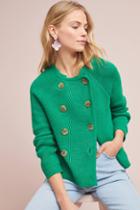 Anthropologie Double-breasted Knit Jacket