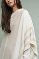 Captiva Cashmere Striped Cashmere Poncho