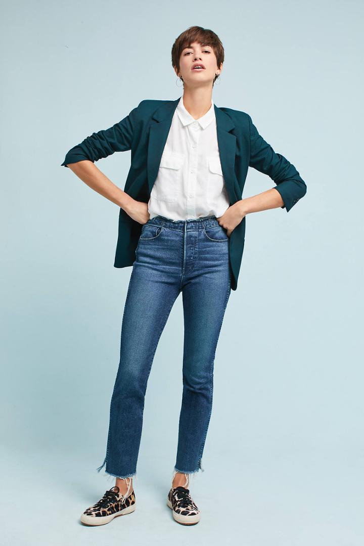 Anthropologie 3x1 Nyc W4 Shelter Ultra High-rise Straight Jeans