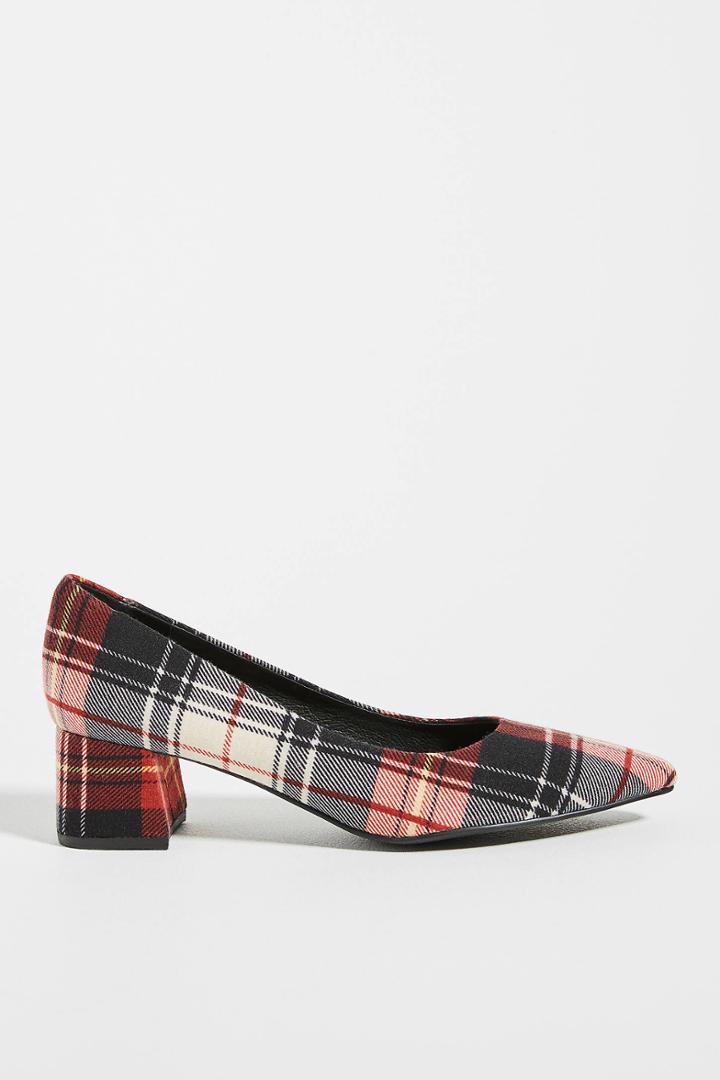 Sol Sana Jade Plaid Heels