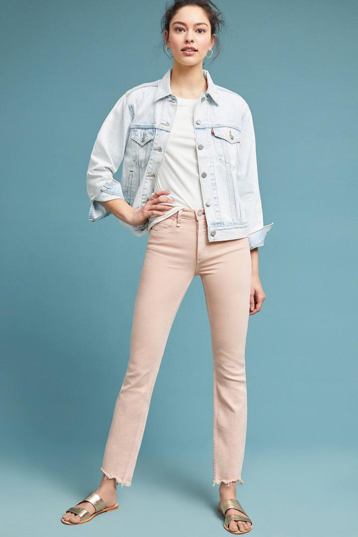 Mcguire Valetta High-rise Cropped Straight Jeans