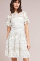 Shoshanna Blanche Embroidered Dress