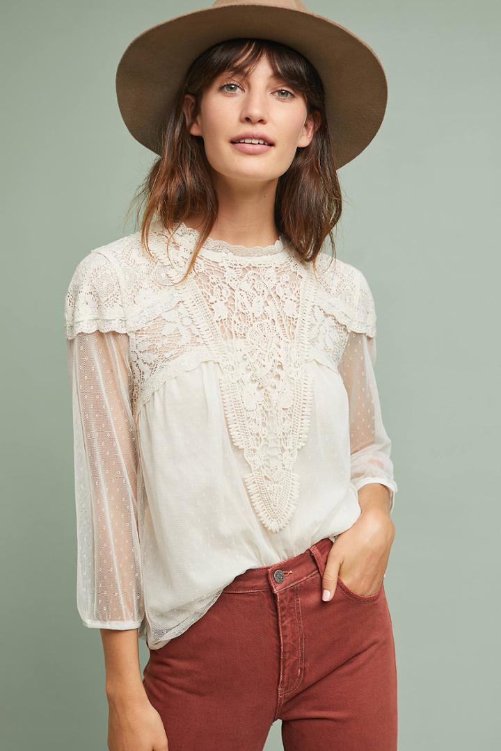 Featherbone Tullemore Lace Top