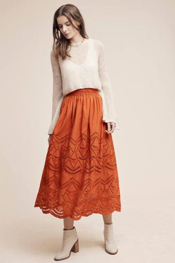 Ne Quittez Pas Jora Eyelet Skirt