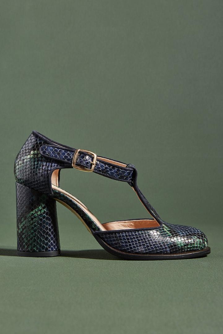Lenora Mietta T-strap Heels