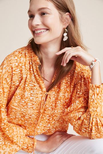 Kinga Csilla Cecile Peasant Blouse