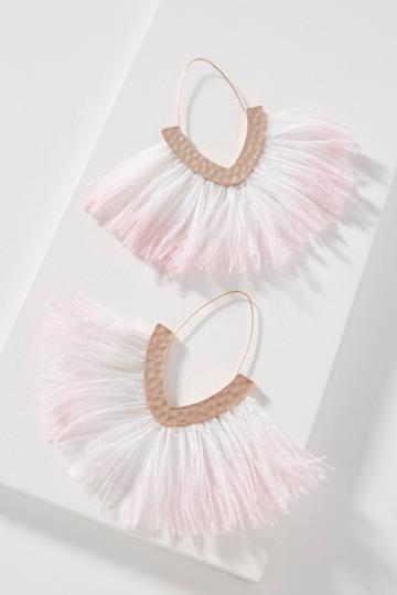 Baublebar Chaya Feather Hoop Earrings