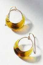 Jess Panza Glass-filled Infinity Hoop Earrings