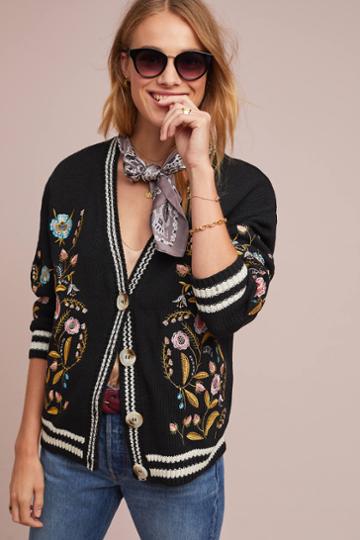 Lea & Viola Gardenia Cardigan