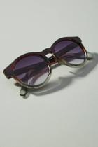 Anthropologie Odette Rounded Sunglasses