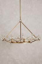 Laura Kirar Winged Glass Chandelier