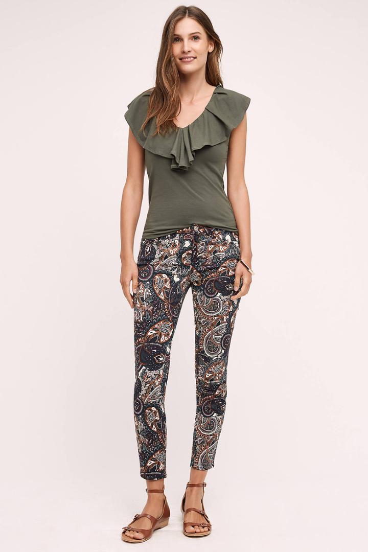 7 For All Mankind Mid-rise Skinny Jeans