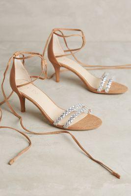 Lien.do Lien. Do Durango Kitten Heels Silver