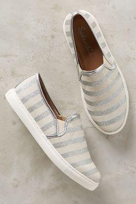 Splendid Shimmered Seaside Sneakers Silver