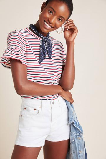 Anthropologie Trudie Striped Top