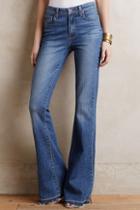 Paige High-rise Bell Canyon Flare Jeans Tinted Denim