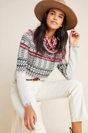 Aldomartins Benicia Fringed Sweater