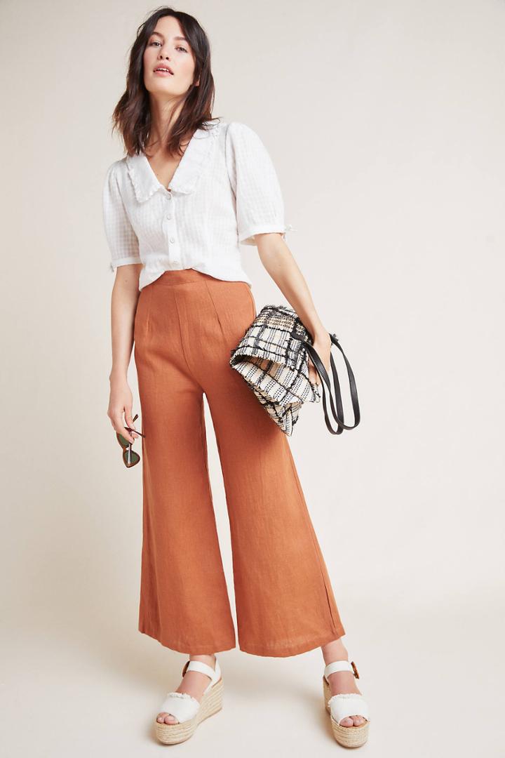 Maeve Roswell Collared Blouse
