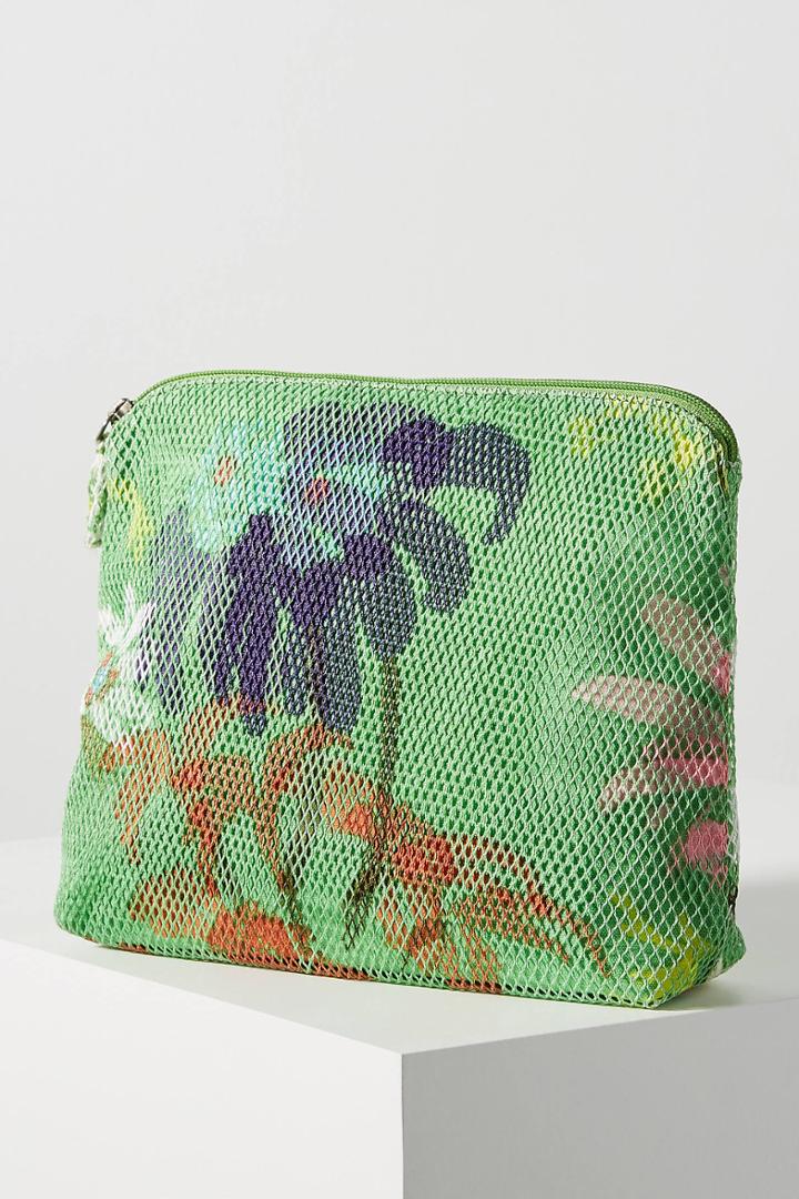 Epice Pressed Flowers Zip Pouch