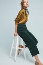 Ag Jeans Ag The Etta Ultra High-rise Corduroy Wide-leg Jeans