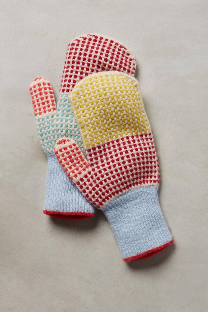 Eribe Candy Dot Wool Mittens