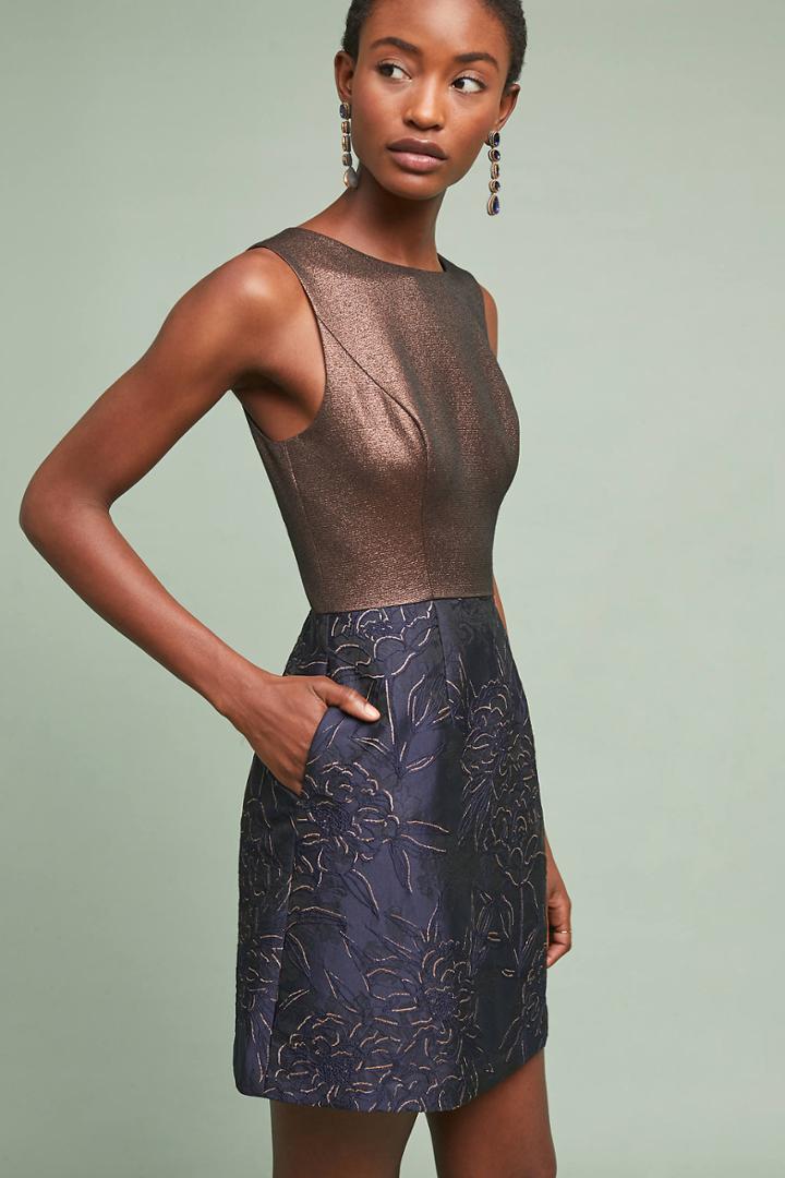 Hutch Lina Metallic Dress