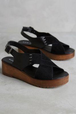 Kelsi Dagger Danielle Platforms Black