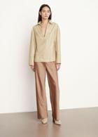 Vince Leather Popover