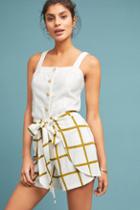 Sancia Helene Checked Wrap Shorts