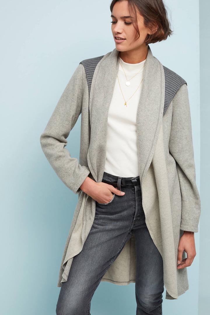 Nvlt Ellis Draped Jacket