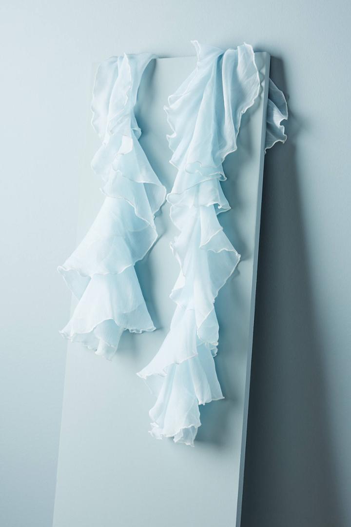 Anthropologie Skylark Ruffled Scarf