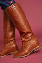 Anthropologie Leather Knee-high Boots