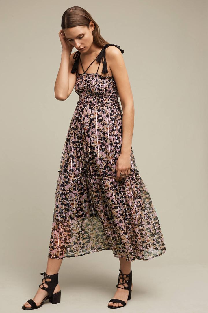 Boemo Manassa Printed Midi Dress